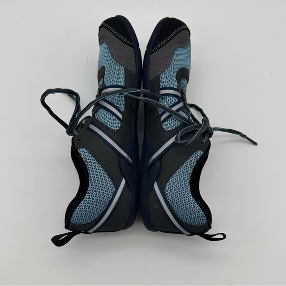 Women's Xero Prio Blue and Black Zero drop Barefoot Running Shoes - Picture 5 of 12